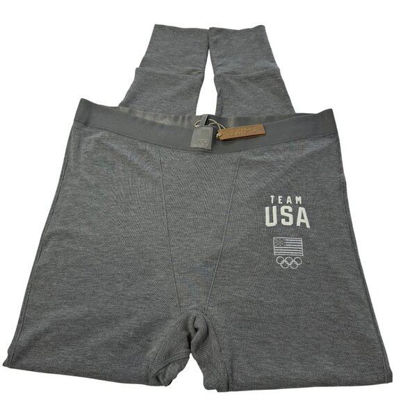 SKIMS Soft Lounge Leggings Team USA Olympic Capsule Heather Gray 2X - Picture 2 of 11